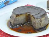 Flan caramel biscuits oreos