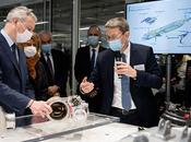 Ministre l’Economie,des Finances Relance visite Liebherr dans cadre plan relance l’industrie aéronautique