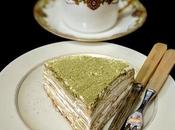 Gâteau Crêpes Matcha.