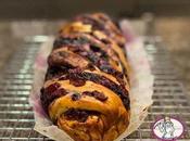 Babka myrtilles cranberries