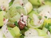 Salade poireaux pomme Watchers