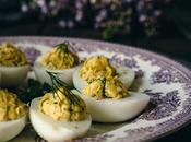 Oeufs mimosa curry herbes