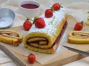 Gâteau roulé fruits rouges