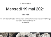 Galerie exposition Jean Clerté partir 2021
