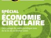 Economie circulaire Gazette communes publie hors-série composé analyses Gossement Avocats