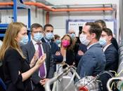 Ministre délégué chargé Transports visite Liebherr