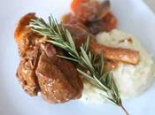 Souris d’agneau oignons champignons, recette légère