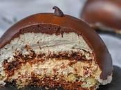 Dôme chocolat cœur croustillant praliné Thermomix