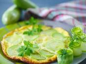 Omelette courgettes