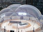 dôme transparent toit londonien signé Alexander McQueen