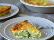 Quiche Légère brocoli sans pâte