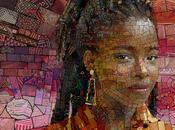 Cette superbe série portraits mosaïque inspirée culture africaine