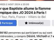 pétition souhaite Baptiste allume Flamme Paris 2024