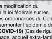 Après votation novembre 2021 modification COVID-19 mars