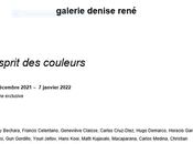 Galerie Denise René Esprit couleurs partir Décembre 2021