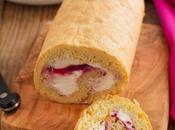 Gâteau roulé mascarpone confiture