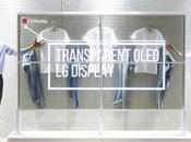 présente nouvelles solutions OLED transparentes 2022