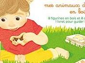 animaux ferme bois (tout-petit Montessori)