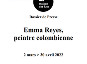 Maison Arts d’Antony exposition Emma Reyes- peintre Colombienne Mars Avril 2022.
