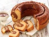 Délicieux Cake marbré Nutella Thermomix