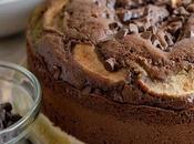 Gâteau moelleux chocolat poires