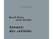 (Note lecture), Benoît Gréan Luisa Gardini, Sonnets satiétés, François Richard
