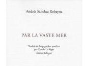(Note lecture), Andrés Sánchez Robayna, vaste mer, Christian Travaux