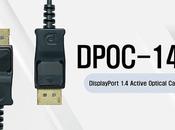 Opticis DPOC-14N câble optique DisplayPort compatible mètres