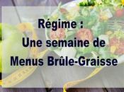 Régime semaine Menus Brûle-Graisse