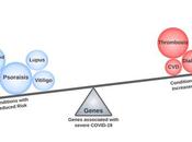 COVID-19 point gènes communs avec d'autres maladies
