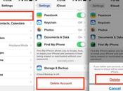 Comment supprimer compte icloud ipad