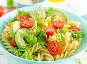 Salade pâtes froide l’avocat tomate