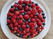 Gâteau tarte fruits rouges