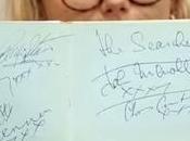 autographes Beatles maculés doigts gras John Lennon après avoir mangé poisson-frites vendent près