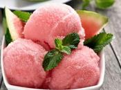 Sorbet pastèque dessert d’été plus facile, savoureux sain