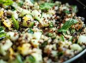 Salade quinoa comme taboulé