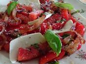 Salade tomates, pastèque ricotta salata Simone Zanoni