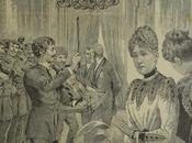 ensemble tsigane chez princesse héritière Stéphanie Abbazia (octobre 1890) Eine Zigeunercapelle Kronprinzession Stefanie