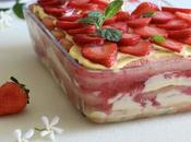 Tiramisu fraises ultra gourmand pour dessert irrésistible