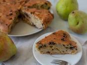 Moelleux poires amande chocolat dessert parfait