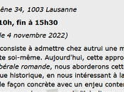 Journée libérale romande novembre 2022 Lausanne