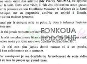 Cameroun Fonkoua Rodolphe dénonce enieme manipulation Patrice Nouma