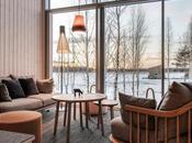 Tester sauna flottant hôtel d’Arctic Bath Laponie suédoise