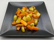 Poêlée chou-rave carottes