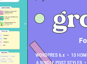Groovy Blog moderne léger pour WordPress
