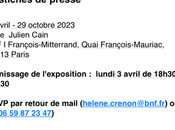 Exposition ¨Pastiches presse Avril 2023 0ctobre 2023.