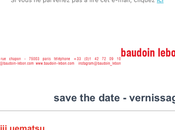 Galerie Baudoin Lebon Keiji Uematsu partir Avril 2023.