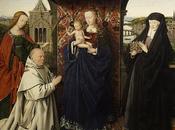 Eyck Vierge l'Enfant entourée sainte Barbe, Elisabeth Hongrie