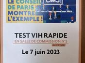 dépistage organisé Elus Locaux Contre Sida Prevention Anne Hidalgo Conseil Paris montrent l'exemple