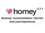 Homey Thème WordPress réservation location